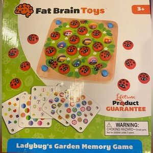 Fat Brain Ladybug’s garden memory game